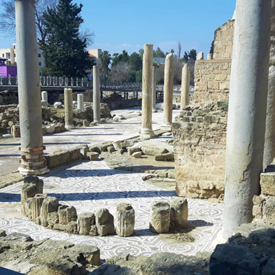 Die Ausgrabungsstätten in Paphos