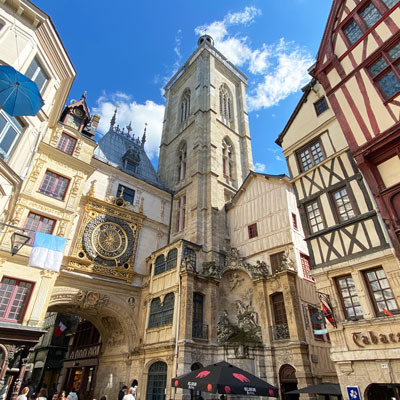 die grosse Uhr von Rouen