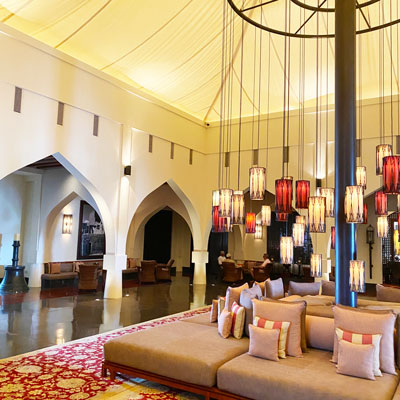 Muscat – Hotel 'The Chedi'  Lobby