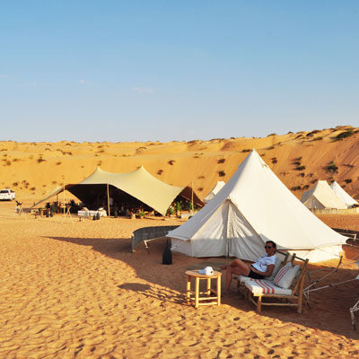 'Magic Arabia' – Wüstencamp Zelte