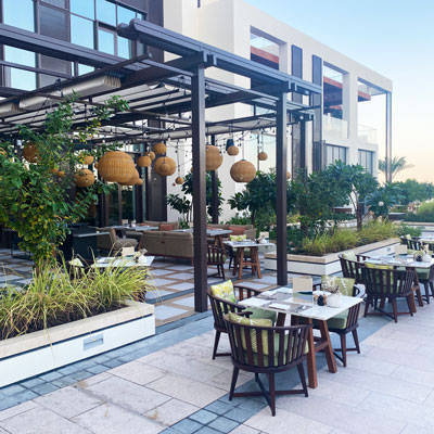 Hotel 'Mandarin Oriental' Muscat – Restaurant am Pool