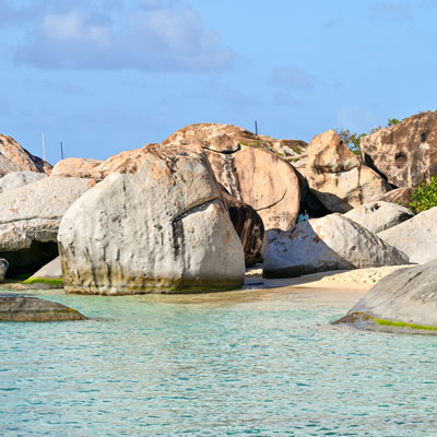 Felsformation an der Devils Bay