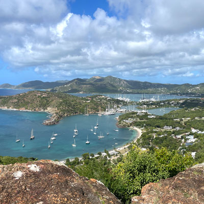 Ausflug auf Antigua mit herrlichem Blick über die Insel