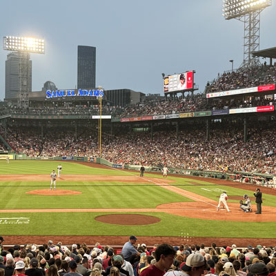 Boston – Spiel der Red Sox im Fenway Park